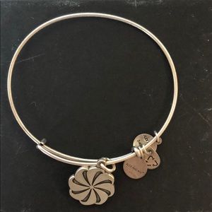 Alex and ani eternity symbol bangle bracelet